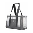 thumbnail image 1 of Chat Bolsa de Transporte, Bolsa de Transporte para Perros Transpirable y Plegable con Cojín Cómodo y Grueso para Viajes en Tren, Coche, Restaurante, Avión, Tela Oxford Gris Talla S (39 x 17 x 27 cm) esquí esquí Gafas de esquí, 1 of 5