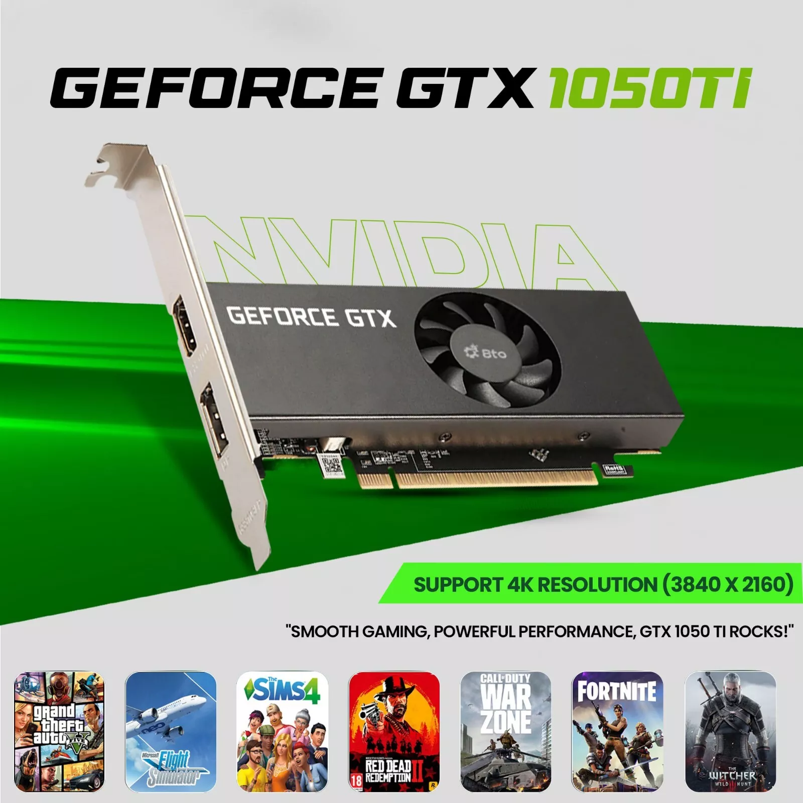 Restored Gaming HP ProDesk G6 Desktop PC, Intel Core i5 10th Gen. 16GB RAM, 1TB SSD + 1TB HDD, NVIDIA GeForce GTX 1050 Ti, New 24 inch Monitor, RGB KB & Mouse, Wi-Fi, Windows 11 Pro (Refurbished)
