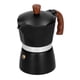 thumbnail image 1 of Cafetera portátil Moka Pot de aleación de aluminio con mango de aislamiento térmico para oficina en casa 300ml 6 tazas, 1 of 5