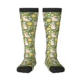 thumbnail image 1 of Gaeub Chaussettes Joyeuses Pâques Design Imprimé Extensibles Hautes pour Hommes Femmes Adolescents, Chaussettes de Softball Soccer pour Randonnée, Sport, 1 of 3