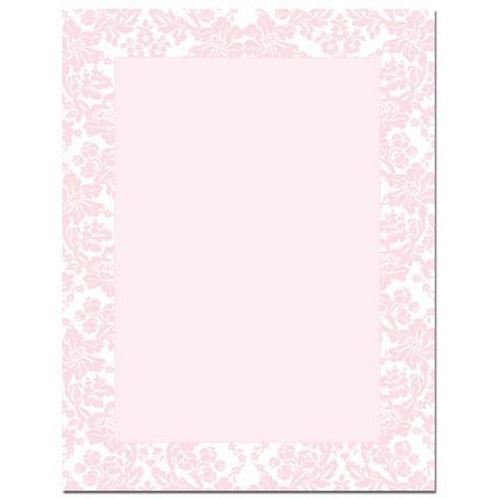 Blooming Pink Letterhead 80 Sheets