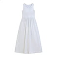 thumbnail image 4 of Summer Dresses for Women Sleeveless Scoop Neck A Line Flowy Maxi Dress Casual Tank Dress Beach Vacation Dresses, 4 of 4