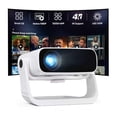 thumbnail image 1 of Proyector Wielio 2025 Smart WiFi Bluetooth 4K 450 ANSI 1080P, 1 of 7