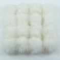 thumbnail image 3 of KAKOWELY clothes plush ball 16pcs Simulation Plush Ball Eco-friendly Plush Ball Artificial Plush Ball for DIY Hat Clothes (16pcsd Ball Combinations 1- Bottom Diameter 8cm Elastic Ropes Style One Bag), 3 of 5