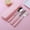 chopsticks spoon fork set Under $5 a3, variant on Kadlawus Stainless Steel Cutlery Set for Teen, Portable Chopsticks Spoon Fork, Three-Piece Utensil Kit for Office Worker, Study Season Gift