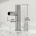 thumbnail image 3 of VIGO Ashford Single Handle Single-Hole Bathroom Faucet in Brushed Nickel, 3 of 12