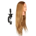 thumbnail image 1 of Cabeza de Modelo Maniquí de Peluca Soporte de Formación de Estilo de Cabello 26 en marrón Zulema Maniquí de cabeza de entrenamiento, 1 of 8