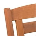 thumbnail image 4 of Atlin Designs 5-Piece Contemporary Wood Bar Height Bistro Set in Natural, 4 of 12