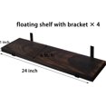 thumbnail image 2 of HXSWY Floating Shelf, 2 of 6