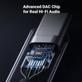 thumbnail image 2 of Adaptador de audio USB C a 3,5 mm UGREEN Hi-Res 32 bits/384 kHz, 2 of 7