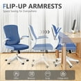 thumbnail image 3 of Ergonomic Office Chair - Home Office Desk Chair with Adaptive Lumbar Support, Computer Chair with Footrest,Armrest, Adjustable Height, 3 of 6