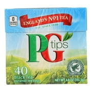 Pg Tips Pyramid Black Tea - 40 bags per pack - 6 packs per case.6