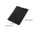 thumbnail image 4 of Parasol de coche Sidaley 2 uds cortina retráctil Negro 50*125 accesorios de coches, 4 of 6