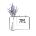 thumbnail image 1 of Small Step Giant Festival Quote Artificial Lavender Flower Vase Bottle Card, 1 of 2