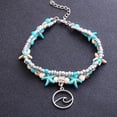 thumbnail image 3 of Greenadscape Rhinestone Ankle Bracelet Multicolor Para Uso Diario Y Eventos Especiales Con Acabado Que Desvanece, 3 of 8