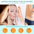 thumbnail image 4 of Silicone Scar Tape for Mark Fading - Easy Cutting Silicone Strips for Body Skincare & C-Section Comfort - Waterproof Protective Skin Barrier Roll for Sensitive Skin, 4 of 6