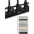 thumbnail image 2 of DAMIFU 2 Kit Vertical Fishing Rod Holders Abs And Eva 6 Fishing Poles Rack Wall Mount, 2 of 8