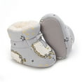 thumbnail image 4 of 0-18M Baby Boys Girls Winter Warm Boots Newborns Non-Slip Cartoon Printed Crib Shoes, 4 of 8