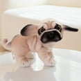 thumbnail image 4 of Lifelike Dog Stuffed Animal Plush -6.7 '' Fluffy Mini Stuffed Puppy Plush Toy, 4 of 4