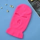thumbnail image 4 of Polaina de cuello de esquí de cubierta completa de punto de 3 agujeros, gorro de punto cálido de pasamontañas de invierno para deportes al aire libre, 4 of 5