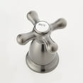 thumbnail image 2 of Signature Hardware 900890 Victorian 1.2 GPM Widespread Bathroom Faucet - Nickel, 2 of 7