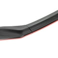 thumbnail image 7 of Spec-D Tuning Glossy Black Red Trim Front Bumper Lip Splitter 3PC Compatible with Lexus IS350 IS200T 2017-2020, 7 of 7
