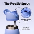 thumbnail image 2 of Botella de agua Owala FreeSip de acero inoxidable aislada 950 ml, libre de BPA, 2 of 6
