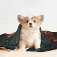 thumbnail image 4 of Rocae Banana Leaf Meditating Gorilla for Pet Blanket Dog Blanket Cat Blanket Soft Sleep for Small Medium Pet-Small, 4 of 8