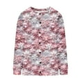 thumbnail image 5 of Cárdigan informal de punto con estampado navideño para mujer, chaqueta con botones y abrigo para mujer, 5 of 5
