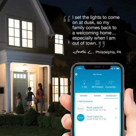 Lutron - Caseta Wireless Smart Lighting Dimmer Switch Starter Kit - White