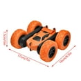thumbnail image 3 of RC Drift Car, 1:43 Scale Drifting RC Cars, 2.4GHz 4WD RC Race Car, 15km/h High-Speed Remote Control Drift Car Vehicle with LED Lights Drifting Tire Racing Sport Toy Car for Adults (Orange), 3 of 4