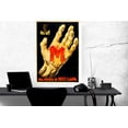 thumbnail image 2 of Best Posters M Fritz Lang 1931 Movie Poster 11Inx17In Mini Poster 11x17 Poster Color Category: Multi, Unframed, Ages: Adults, Rectangle, 2 of 3