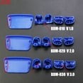 thumbnail image 3 of 1Ensemble pour Manette PS5 V3.0 BDM-030 L1 R1 L2 R2 Boutons d'Épaule de Gâchette et Ensemble de Ressorts Accessoires de Remplacement Rouge transparent, 3 of 6