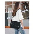 thumbnail image 2 of MINTEGRA Bolso de hombro para mujer, bolso espacioso con múltiples bolsillos, bolso cruzado para mujer, bolso de mano a la moda con asa superior, 2 of 5