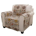 thumbnail image 2 of Benjara BM116911 Polyester Arm Chair Protector with Floral Print, Multi Color - 4 x 15 x 12 in., 2 of 7