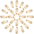 thumbnail image 5 of Pinzas para el pelo HUOGUO, cierre metálico de doble agarre, 24 piezas, KC Gold, 5 of 5