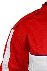 G-FORCE Red/White 2X-Large GF505 Driving Jacket P/N 4385XXRD