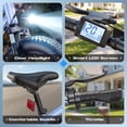 thumbnail image 5 of Wooken 4.0" Fat Tire 20" Electric Bike for adults, Peak 750W E-Mountain bike, 48V 499WH Removable Battery, Up to 45 Miles Electric Bicycle, Off Road E-Bike,SGS Certified to UL 2849, 5 of 7