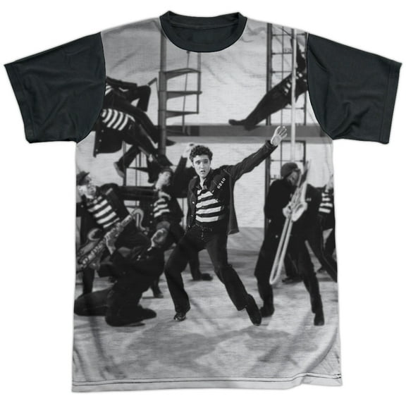 Elvis Presley Jubilant Felons Unisex Adult Halloween Costume Sublimated T Shirt