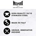 thumbnail image 3 of Mepra 108144115 Linea Ice Oro Cake Fork Set - 6 Piece, 3 of 5