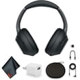 thumbnail image 5 of Sony WH-1000XM3 Sans Fil Casque Antibruit Over-Ear (Noir) Bundle +USB, 5 of 5