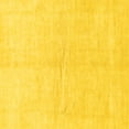 thumbnail image 1 of Ahgly Company Indoor Square Solid Yellow Modern Area Rugs, 5' Square, 1 of 4