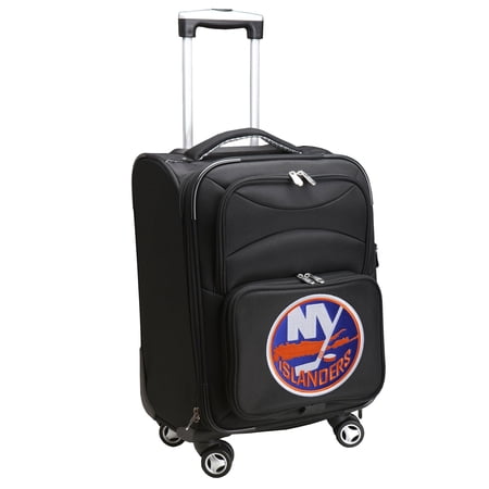 MOJO Black New York Islanders 21 Softside Spinner Carry-On