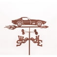 thumbnail image 1 of EZ Vane EZ1012-4S Corvette C3 Car Weathervane with Four Sided Mount, 1 of 1