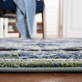 thumbnail image 4 of SAFAVIEH Vintage Hamadan Kimmee Oriental Area Rug, Blue/Light Green, 6'7" x 9', 4 of 8