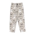 thumbnail image 4 of Xecao Puppy Women's Straight Lounge Pajama Pants: The Epitome of Relaxed Sleepwear, 4 of 9