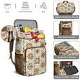 thumbnail image 5 of Hippie Insulated Cooler Backpack - 20L Leakproof Soft Cooler Bag, Retro Style for Outdoor Enthusiasts, 5 of 6