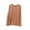 Khaki, variant on Lenpel Womens Plus Size T Shirts Crew Neck Loose Fit Long Sleeve Tops Soft Stretch Casual House Loungewear Fashion Fall Outfits