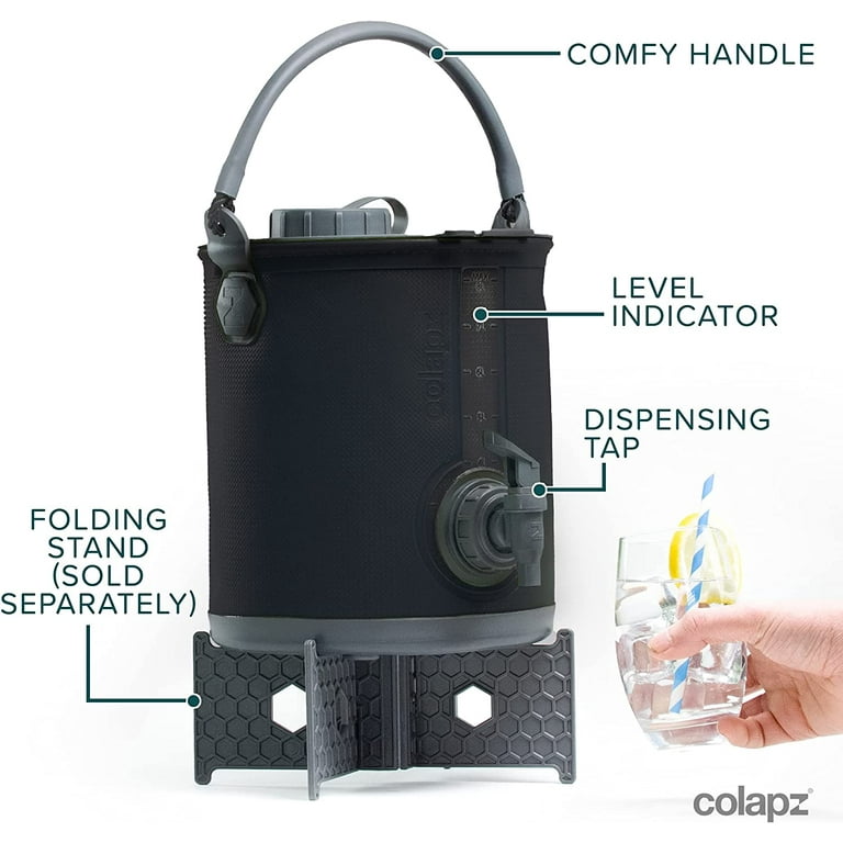 MSR - 【激レア】colapz water Carrier&amp;Bucket GOOUT掲載 Colapz 2-in-1 Collapsible Camping Water Container with
