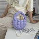 thumbnail image 4 of Bolsos Mujer Acolchado Hombro Nube Mini Bolso Bolso Cruzado Tote Púrpura, 4 of 7